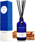 Reed Diffuser Set with Sticks, Sandalwood Scented Oil Diffuser by Xcleen