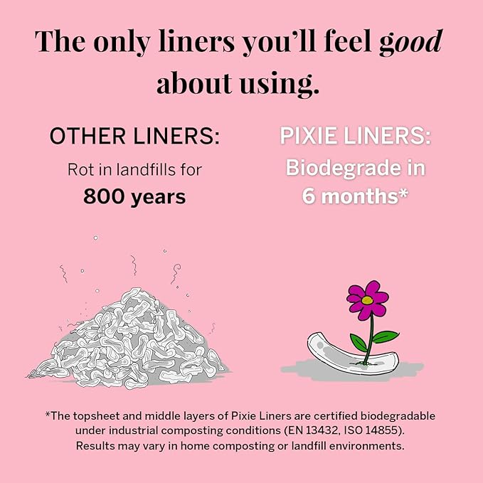 Pixie Organic Cotton Panty Liners - Image 5