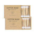 Bamboo Cotton Swabs With Wooden Sticks by Kiemeu