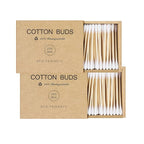 Bamboo Cotton Swabs With Wooden Sticks by Kiemeu