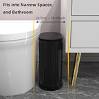 1.8 Gallons Small Stainless Steel Trash Can - Image 2