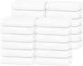 Tens Towels Pack of 24 Washcloths, 12 x 12 Inches, Lighter Weight, Quick to Dry by TensTowels