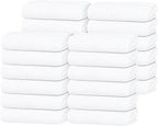 Tens Towels Pack of 24 Washcloths, 12 x 12 Inches, Lighter Weight, Quick to Dry by TensTowels