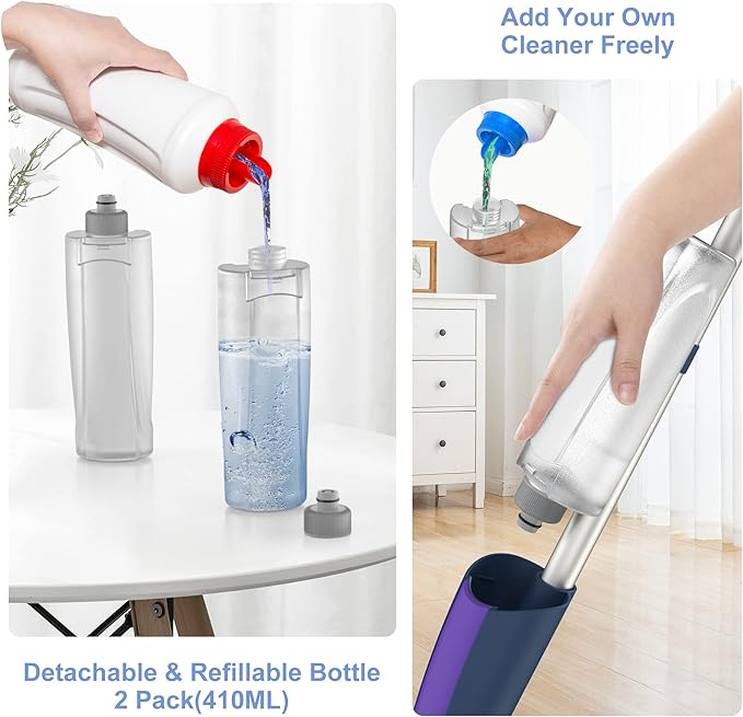 Spray Mops for Hardwood Floors Cleaning: MEXERRIS Wet Mop - Image 4