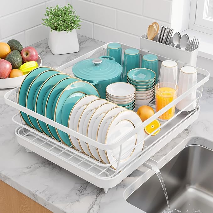 Stainless Steel Dish Drying Rack by Sakugi