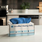 S&T INC. 50 Pack Microfiber Cleaning Cloth - Image 9