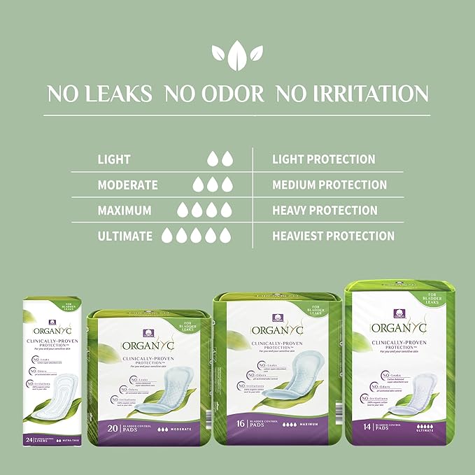 Organyc 100% Certified Organic Cotton Pads Inside and Out - Image 7