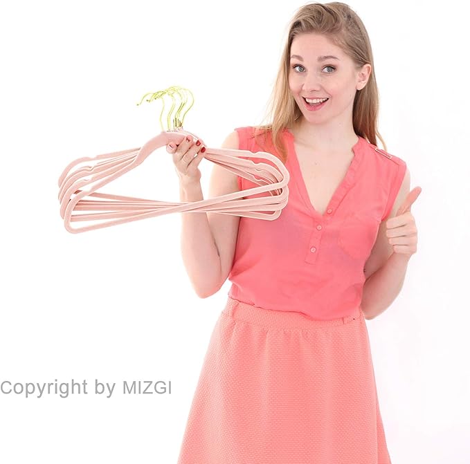 MIZGI Premium Velvet Hangers Heavyduty - Image 6