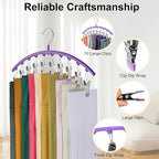 Legging Organizer for Closet, Metal Yoga Pants Hanger w/Rubber Coated 2 Pack - Image 5