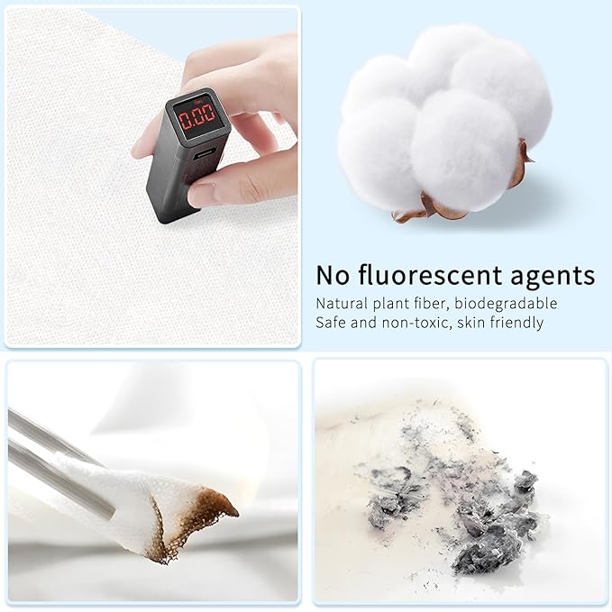 Classycoo Compressed Towel 100 PCS Mini Tablets Disposable Portable Face Towel - Image 7