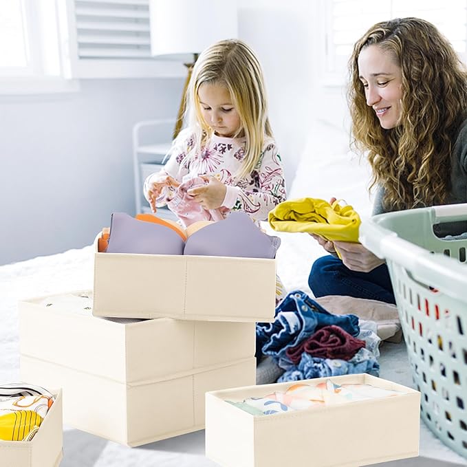Criusia Closet Drawer Organizer Clothes, 15 Pack Dresser Organizer - Image 7