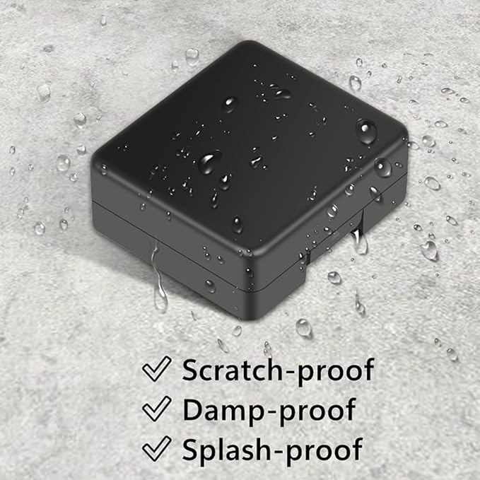 Pack of 4 Plastic Protective Storage Case Boxes Compatible - Image 3