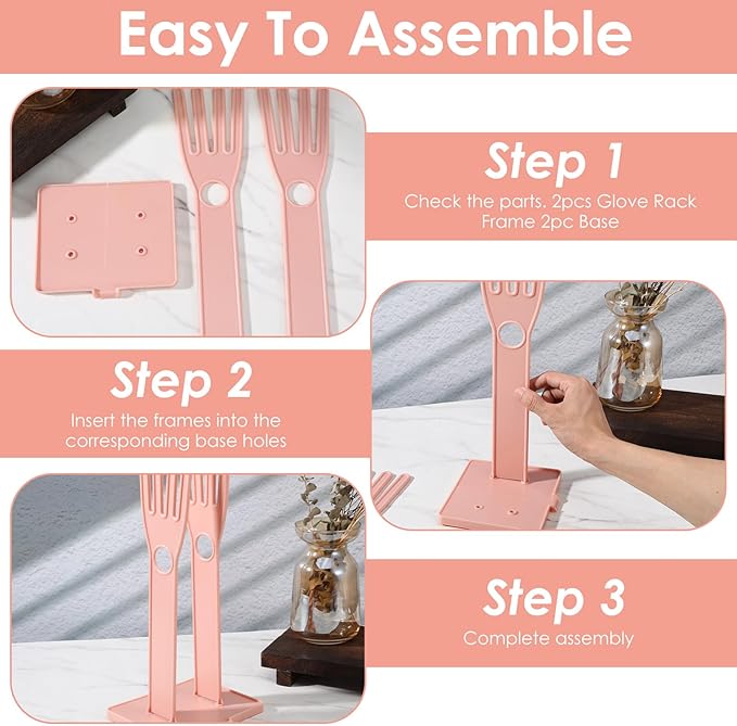Kitchen Gloves Holder Mitten Dryer Reusable Rubber Glove Clothes Drying Rack - Image 3