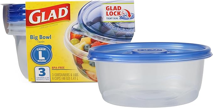 Glad Food Storage Containers by GladTrashFoodStorage