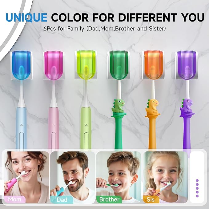 Toothbrush Holders for Bathrooms【Upgrade Single Slot Design】 Toothbrush Holder - Image 2