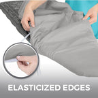 HOME GENIE Ironing Board Cover, Extra Thick Padding, Scorch Resistant Silicone - Image 5