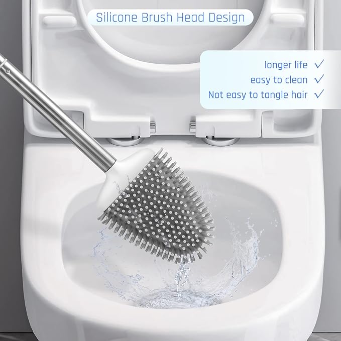 Sellemer Toilet Brush and Holder Set - Image 3