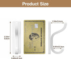 niffgaff Wall Hooks for Coat and Towel: 13lb Adhesive Door Hanger Stick On - Image 3