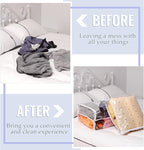 6 Packs Clear Zippered Storage Bags Sweater Moth Bags Plastic Storage - Image 5
