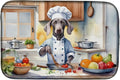 Caroline's Treasures DAC6336DDM Weimaraner The Chef Dish Drying Mat Absorbent by CarolinesTreasures