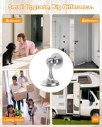 Crosize Magnetic Door Stoppers 6 Pack, Stainless Steel Door Stops - Image 7