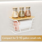 Small Grocery Bag Holder, Trash Bag Dispenser - Image 2
