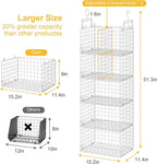 5 Tier Hanging Closet Organizer - Image 2