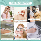 Ditoi Disposable Face Towels, Ultra Soft &Thick Face Dry Wipes - Image 7