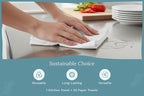 Organic Cotton White Dish Towels - Image 8