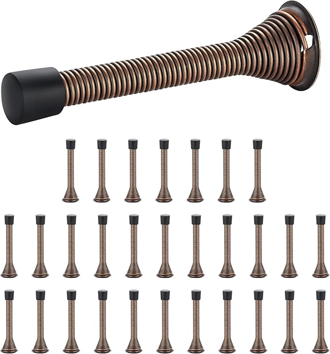 Ravinte Door Stoppers, 30 Pack Spring Door Stops by Ravinte