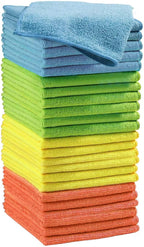 Microfiber Cleaning Cloths, Ultra Absorbent, Streak-Free, and Household Cleaning by ZODISTORE
