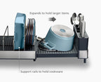 Joseph Joseph Extend Max Steel Expanding Dish Drying Rack, high Capacity - Image 5
