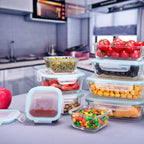 18 Piece Glass Food Storage Containers - Image 5