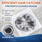 20 Pack Disposable Shower Drain Hair Catcher Stickers - Image 3