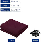 MECCANIXITY Speaker Grill Cloth 20 x 63 Inch Stereo Mesh Fabric Protective - Image 2