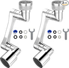 1080° Swivel Faucet Extender, Heavy Duty Rotating Sink Extension, Universal by LongingHome