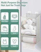 Bag Saver - Extra Large 2 in 1 Plastic Bag Holder Storage, Durable Mesh Grocery - Image 7