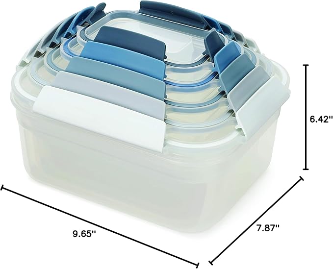 Joseph Joseph Nest Lock Plastic BPA Free Food Storage Container Set - Image 10