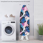 Tropical Palm Tree Leaves Ironing Board and Pad Standard Size Ironing Board - Image 3