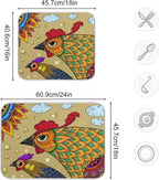 Absorbent Dish Drying Mat for Kitchen Counter - Image 3