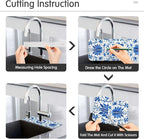 Kitchen Sink Splash Guard 1 PC 30 Inch Sink Faucet Mat Splash Guard - Image 4