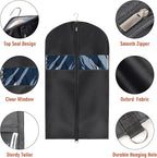 Univivi Garment Bag Suit Bag for Storage and Travel 43 inch, Washable Suit - Image 3