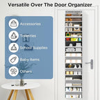 Over The Door Organizer, 8 Shelf Door Hanging Organizers - Image 9
