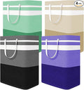 4-Pack Foldable Laundry Basket, Large Laundry Baskets by Kewjug