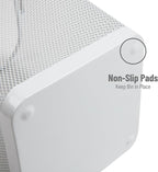 Mind Reader Mesh Trash Can, Square Wastebasket - Image 5