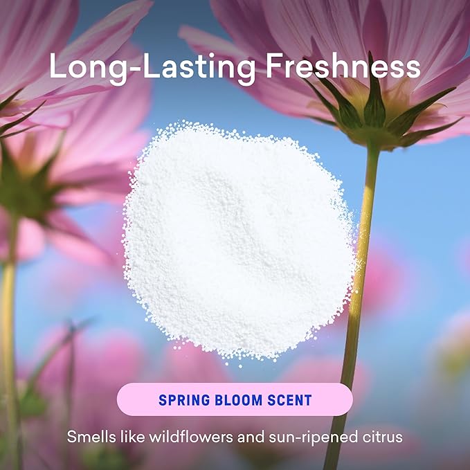 BLUELAND Oxi Laundry Booster Powder Refill 2-Pack, Spring Bloom Scent, 50 Loads - Image 5