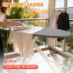 Ironing Board Cover and Pad, 21x54 Extra Large Thick Iron Padding, Scorch & - Image 2