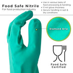 SHOWA 719 Nitrile Unlined Chemical Resistant Safety Glove - Image 3