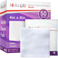 4x4 Large Sterile Gauze Pads by Healqu