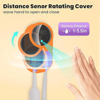Toothbrush Holder and Cleaner Razor Holder/Dryer Light Cleaning and Air Drying - Image 2